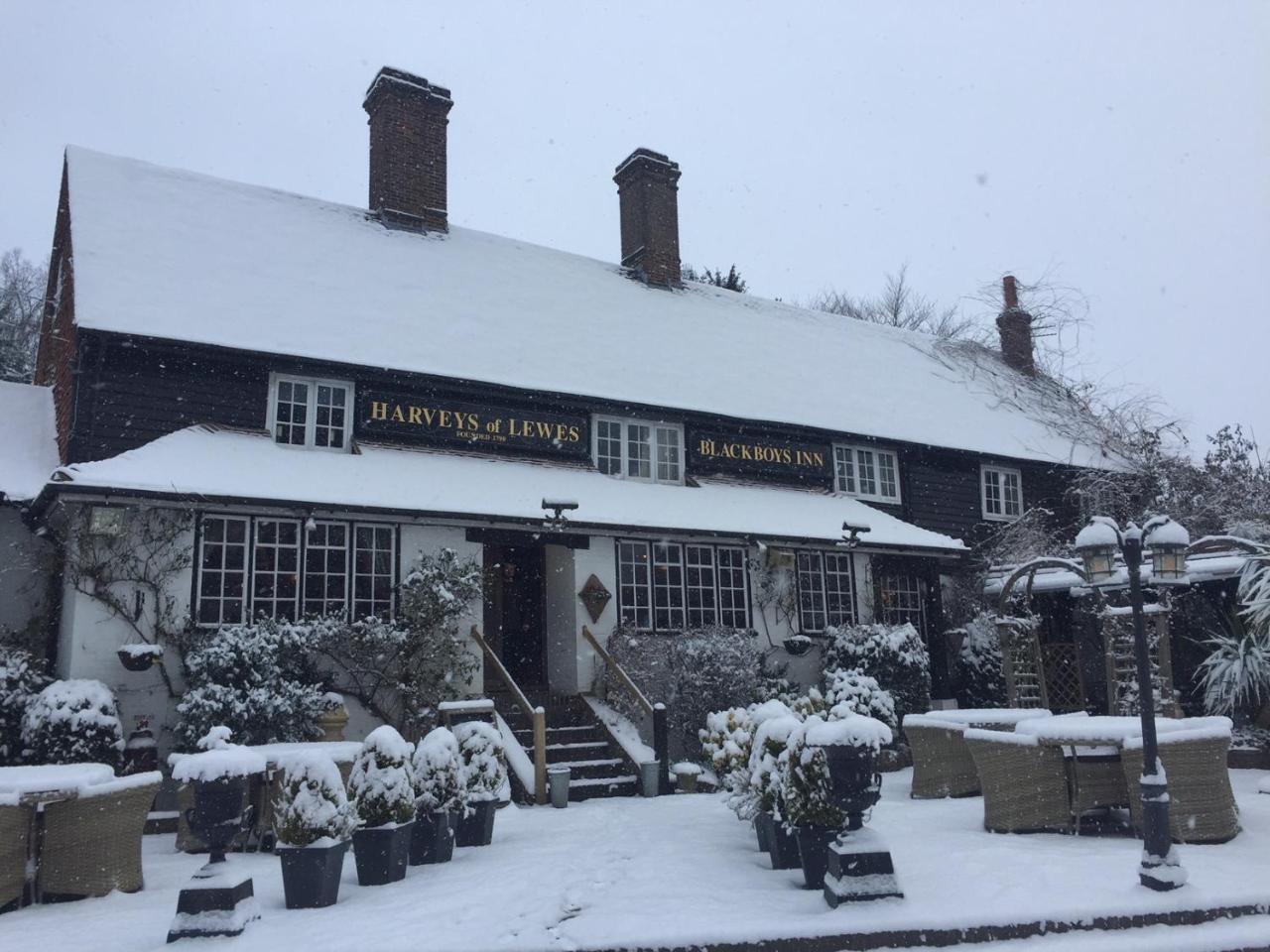 The Blackboys Inn Framfield Bagian luar foto